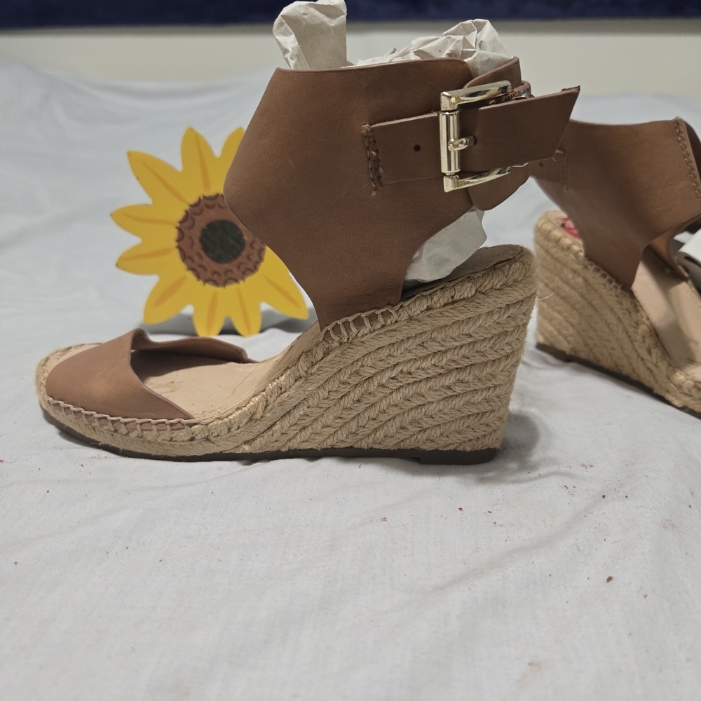 Vince Camuto Brown Platform Espadrilles‎ 373